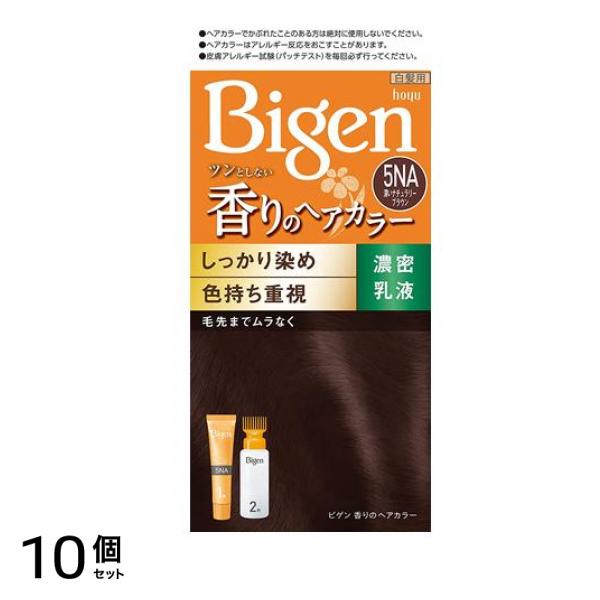 ビゲン 香りのヘアカラー 乳液 5NA 深いナチュラリーブラウン 1個 10個セット 5,090円