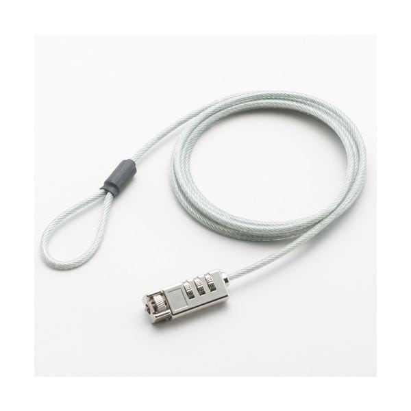 (まとめ) ライオン事務器パソコン用持出し防止ロック MB-13NP 1パック (×5セット)