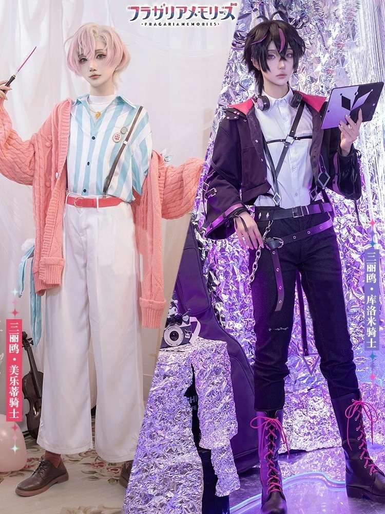 フラガリアメモリーズ Fragaria Memories サンリオ騎士 最強の騎士 マイメロディ クロミ クロード コスプレ衣装 コスチューム ハロウィン 変装 仮装期間限定30％