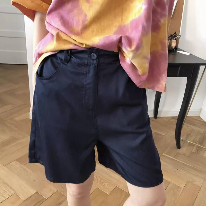 底値価格レディース パンツ ボトムス ショートパンツ デニムパンツ ショート ポケット デニム ブルーデニム かわいい シンプル カジュアル おしゃれ かっこいい メンズライク ボーイッシュ 存在感 5,241円