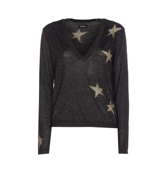 ZADIG & VOLTAIRE Women Sweater KWSW02846 011 Black