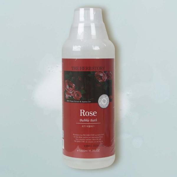 XBF4106N ザ·ハブストーリー 入浴剤 バブルバス ローズ 1000ml