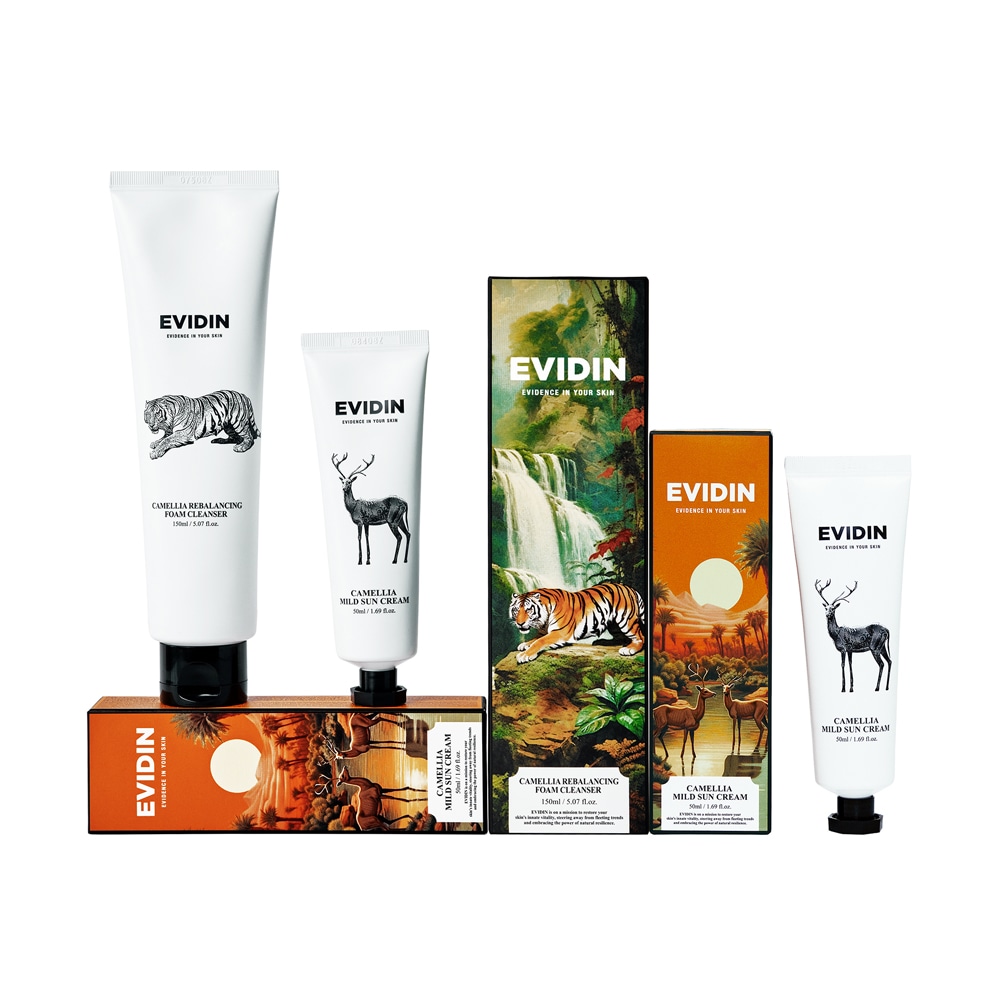 【UVケアセット】 カメリアマイルドサンクリーム SPF50+ PA++++ 50ml 2ea x カメリアリバランシングフォームクレンザー 150ml