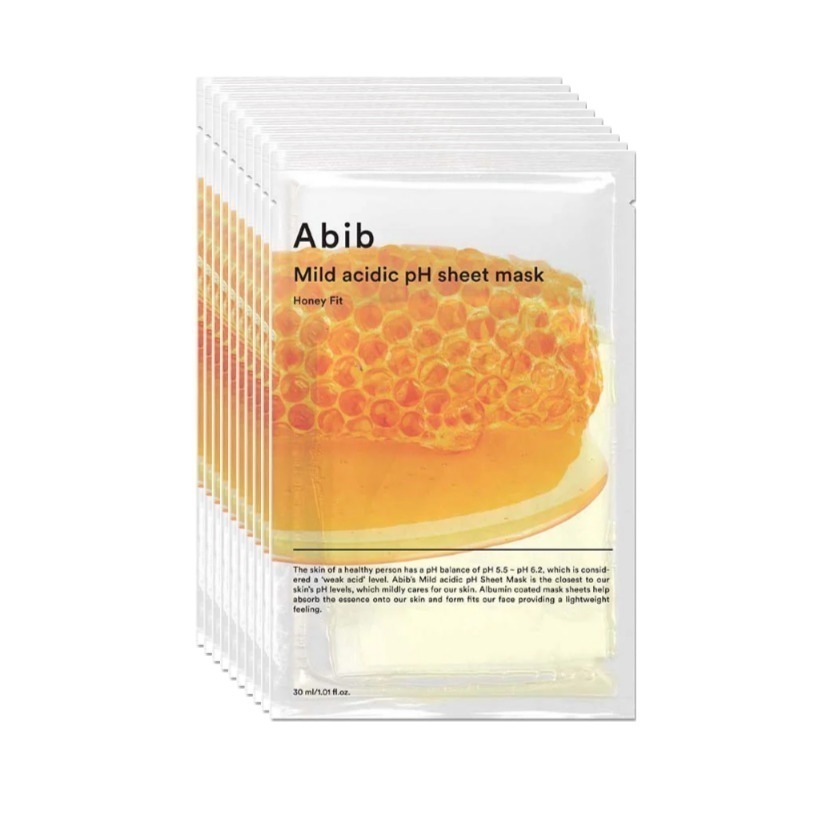 弱酸性シートマスクハニーフィット10枚