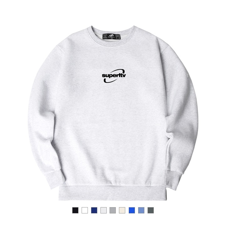 SMALL SPIN LOGO 起毛 マンツーマンTシャツ MTM (GPM4-5SP173)