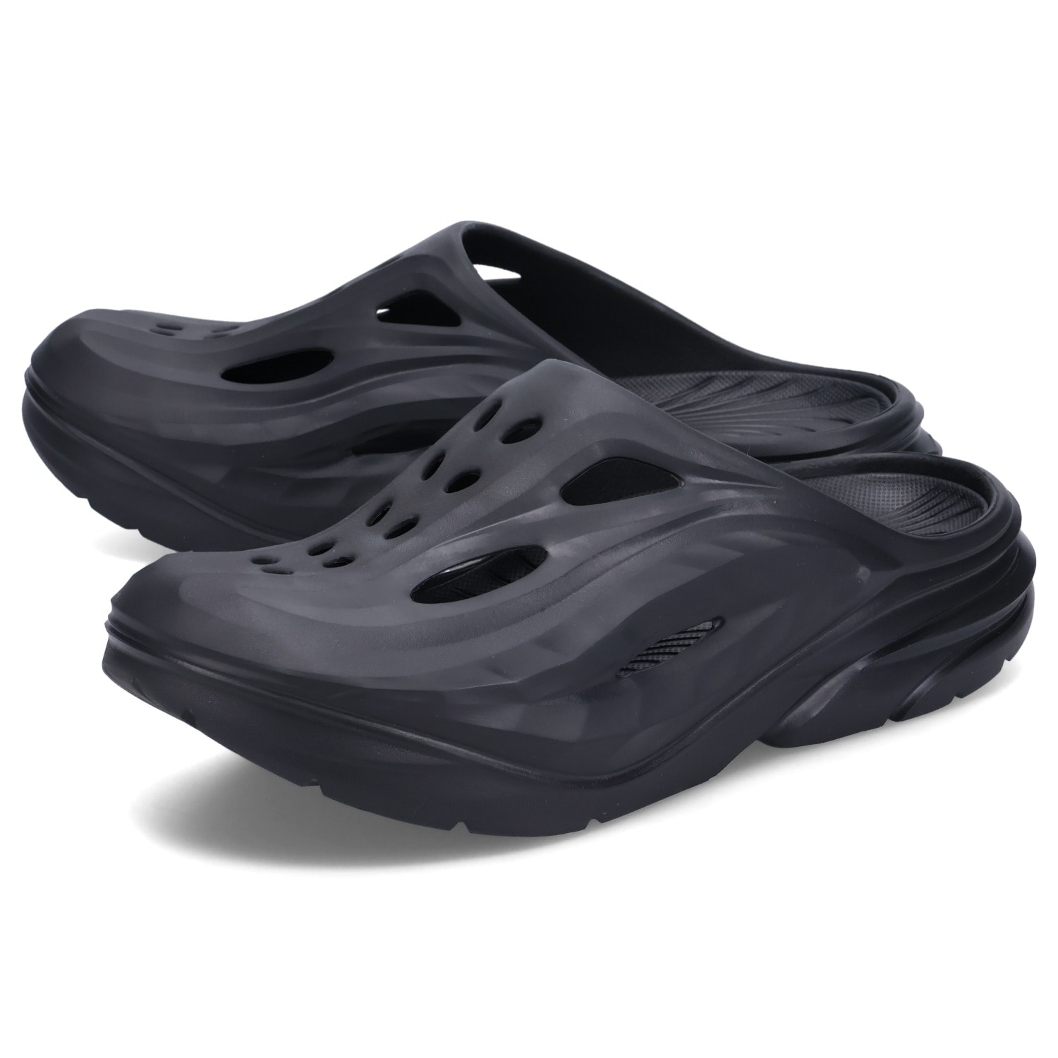 サンダル リカバリーサンダル オラ リカバリー ミュール メンズ レディース ブラック 黒 1147951