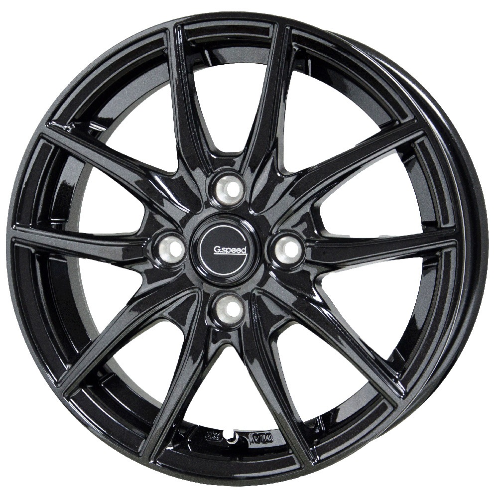14インチ ホイール 4本セット ゼスト JE2 JE 2006/02 用 ホイールのプロ監修 安心の車種別設定 144.5 PCD 100 4H +45 G.speed G-02（ジースピ 27,594円