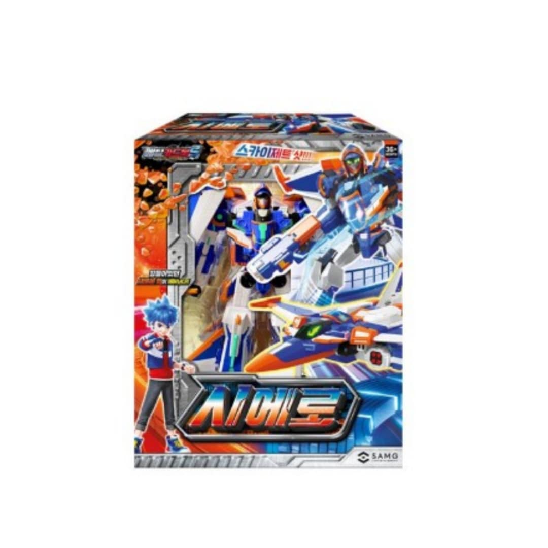 【シエロ スカイフェッター】変形合体ロボット / サイバーステップス キャラクター おもちゃ