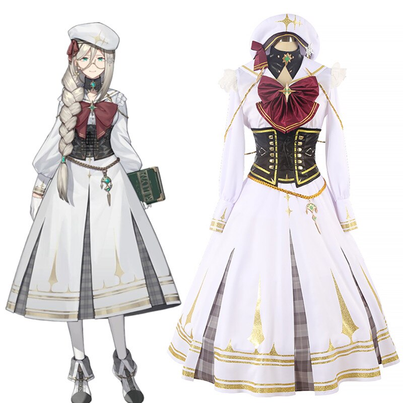 VTuber にじさんじ バーチャルライバー EN ILUNA Aia Amare アイア アマレ コスプレ衣装 ハロウィン コスチューム 变装