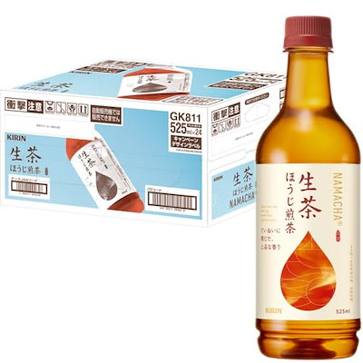 他サイト： キリン 生茶 ほうじ煎茶 525ml 24本 お茶 ほうじ茶 ペットボトルの商品画像