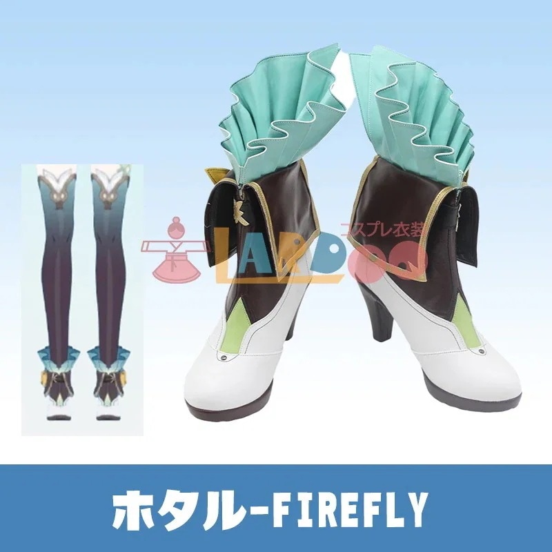2026 新作 L 崩壊 スター レイル HonkaiStarRail ホタル Firefly ブーツ コスプレ 靴
