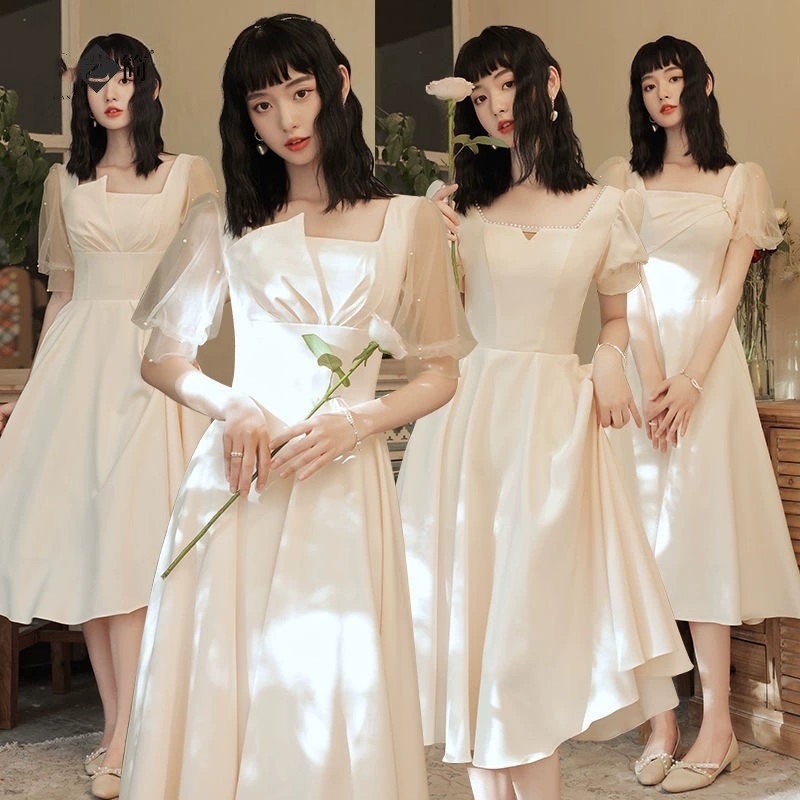 ウエディングドレスワンピースブライダルロングドレス 前撮り用 礼服 レディース おしゃれ Aライン二次会花嫁新婦演奏会女子会成人式卒業式