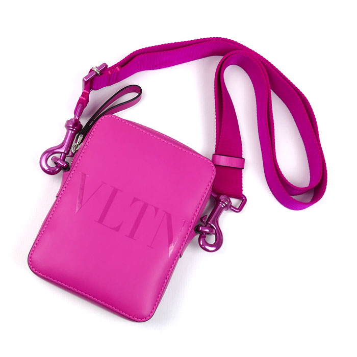 Valentino Garavani ヴァレンティノ・ガラヴァーニ VLTN ショルダーバッグ スモールクロス ピンク 1Y0B0943CCV_UWT レディース 中古