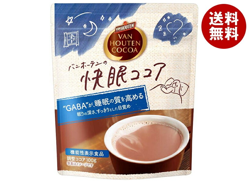 片岡物産 バンホーテンの快眠ココア 100g＊12袋入