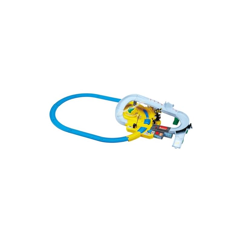 タカラトミー(TAKARA TOMY) プラレール トミカと遊ぼう! ぐるっとカンカン踏切 電車 列車 おもちゃ 3歳以上