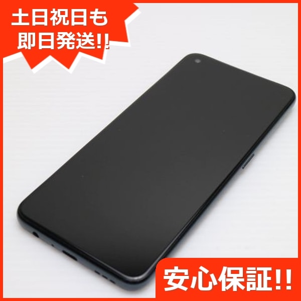 美品 SIMフリー OPPO A55s 5G 64GB ブラック スマホ 白ロム 本体 即日発送 土日祝発送OK 74