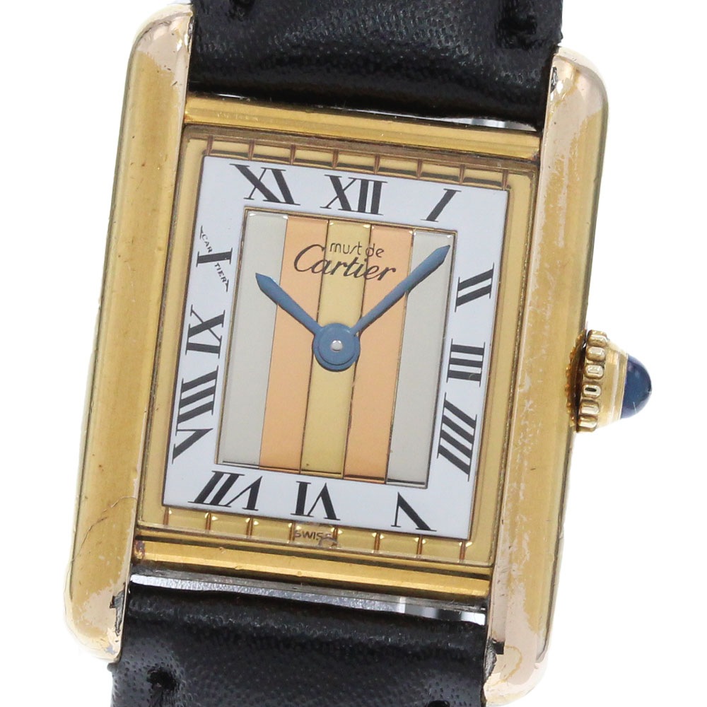 カルティエ CARTIER マストタンクSM ヴェルメイユ クォーツ レディース _865351【中古】