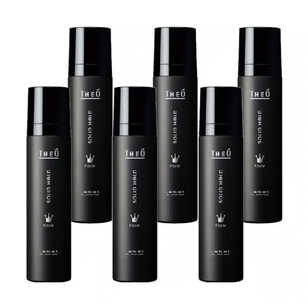 ルベル ジオ フォーム ソリッドホールド 200ml メンズ ヘアムース 6個セット