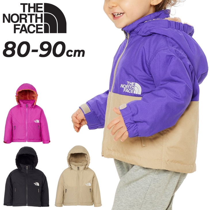 裏フリースジャケット ベビーウェア 80cm 90cm コンパクトノマドジャケット/NPB72451