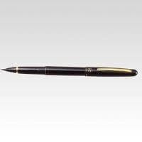 （まとめ買い）呉竹 くれ竹万年毛筆 漆調 15号 黒軸 DU140-15C 00012555 [x3]