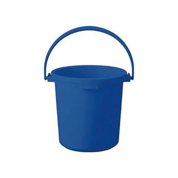 （まとめ）TRUSCO PPカラーバケツ 22L青 TPPB-22-B 1個[x10セット]