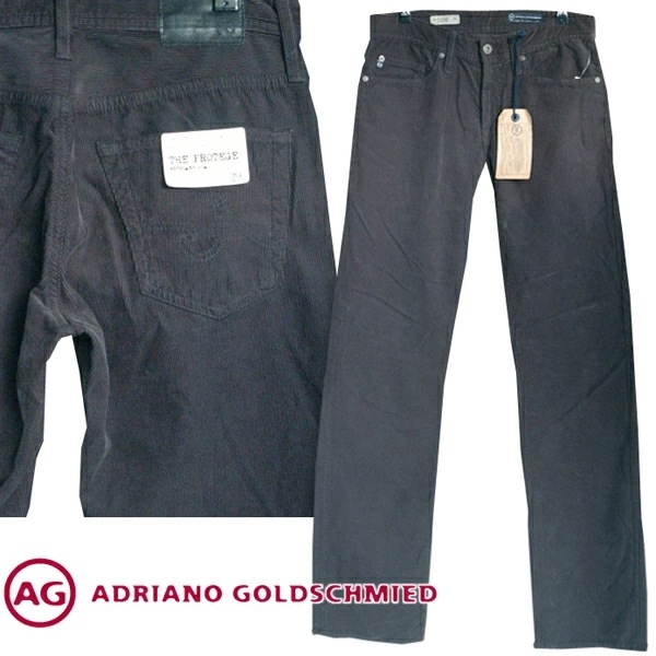 AGジーンズ デニム メンズ ストレート コーデュロイ パンツ AG JEANS PROTEGE STRAIGHT 1049VTC IRN アドリアーノ ゴールドシュミット safari サファリ L