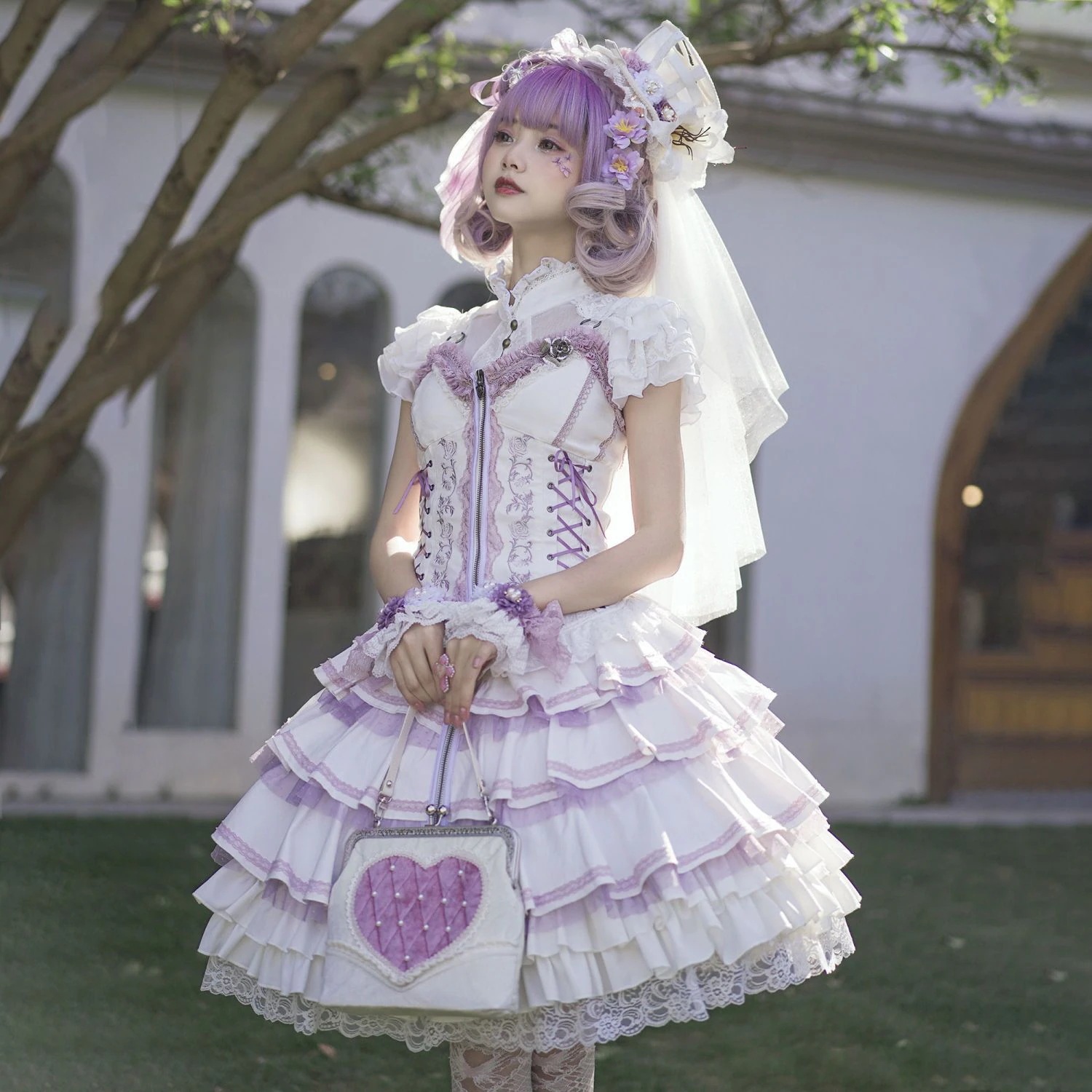 ロリータ ロリータ サスペンダー ワンピース Jsk ゴシック パンク