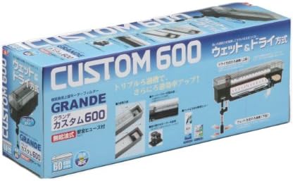 ジェックス GEX AQUA FILTER グランデ カスタム600 ウェット&ドライ トリプルろ過層 60cm水槽用 上部フィルター