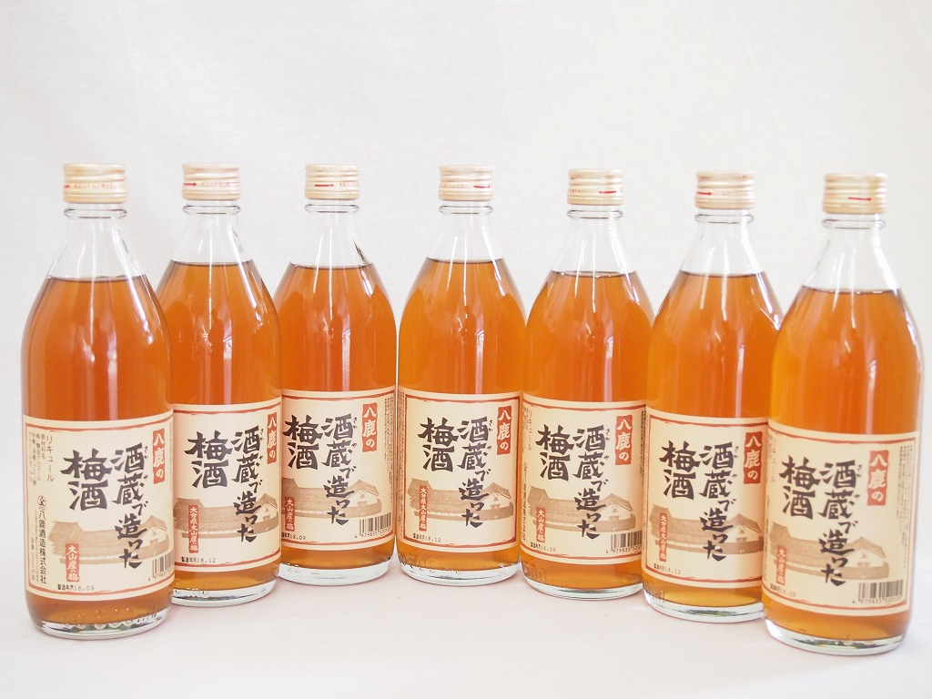7本セット(八鹿の酒蔵で造った梅酒(大分)) 500ml7本