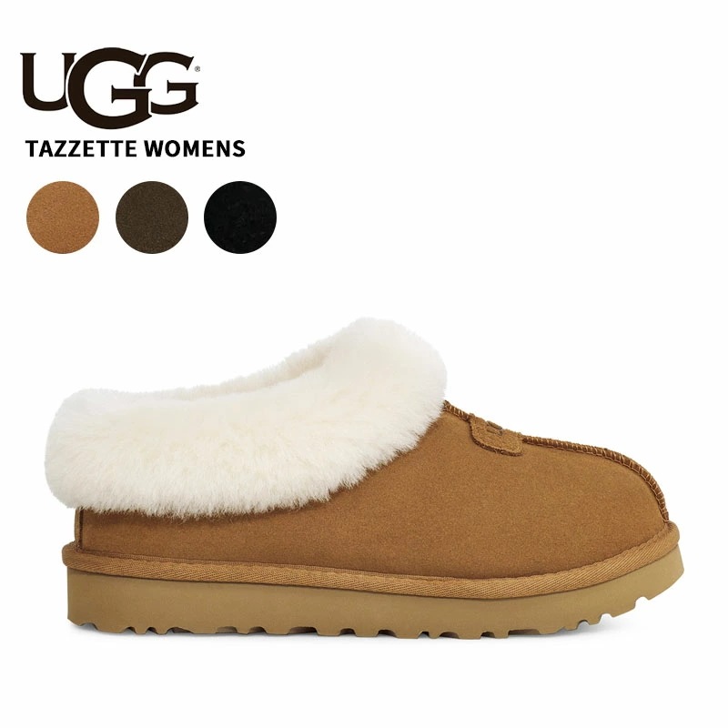 アグ サンダル UGG ウィメンズ タゼット Women s Tazzette スリッポン シープスキン レディース