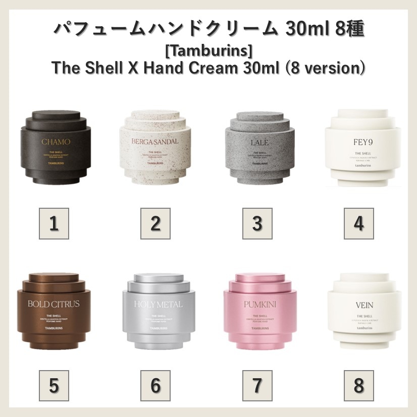シェルパフュームハンド, 30ml