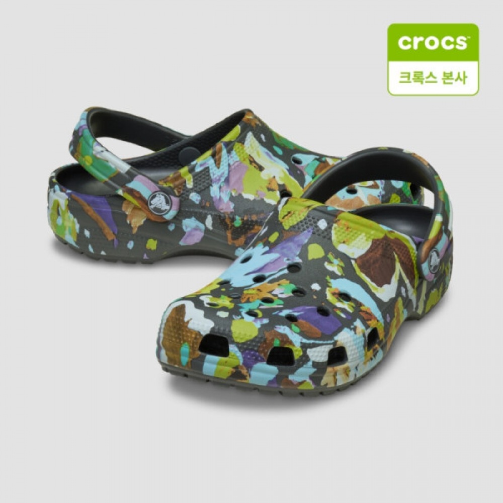 クロックス フローラル クロッグ 211587-0LD