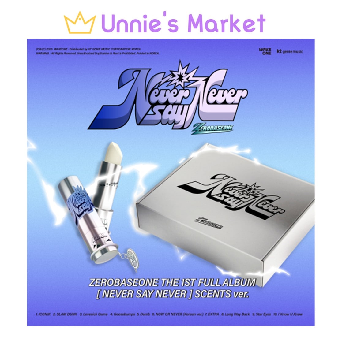 ZEROBASEONE [NEVER SAY NEVER]_SCENTS Ver.(LIMITED)