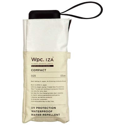 他サイト： ワールドパーティー　(折りたたみ傘/晴雨兼用/53cm) IZA Type：Compact Wpc. BE×OF　ZA020-001-102の商品画像