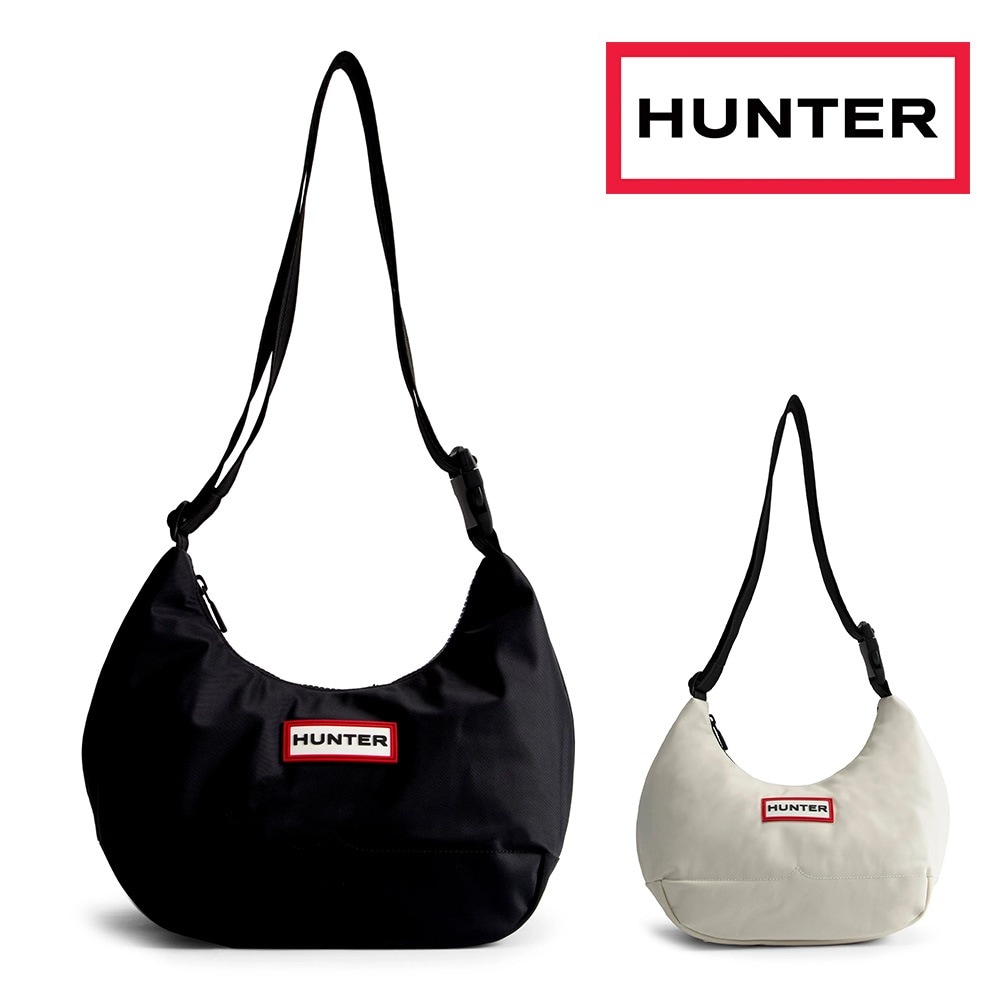 HUNTER バッグ メンズ レディース UBS3601KBM ハンター NYLON MIDI HOBO ショルダーバッグ クロスボディバッグ