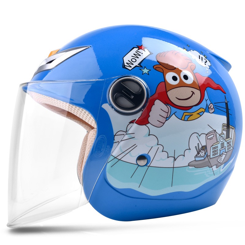 YM-206 バイクヘルメット ジェット 子供用ヘルメット 多色選択可能 春夏秋冬 PSC付き 送料無料 5,396円