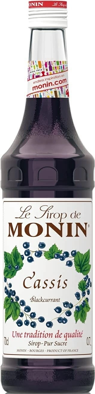 【ケース販売】【送料無料】MONIN モナン カシスシロップ 700ml6本ノンアルコール シロップ