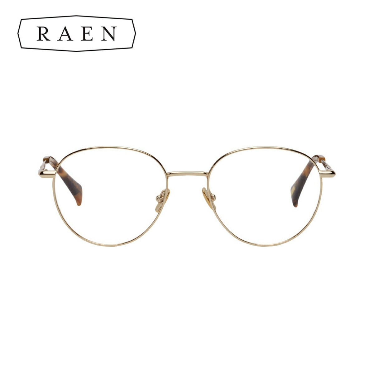 レーン レイン グラス フレーム 眼鏡 メンズ レディース アルバラード RAEN ゴールド アイウェア ラウンド型 クリアレンズ メタル チタン 軽量 サーフ