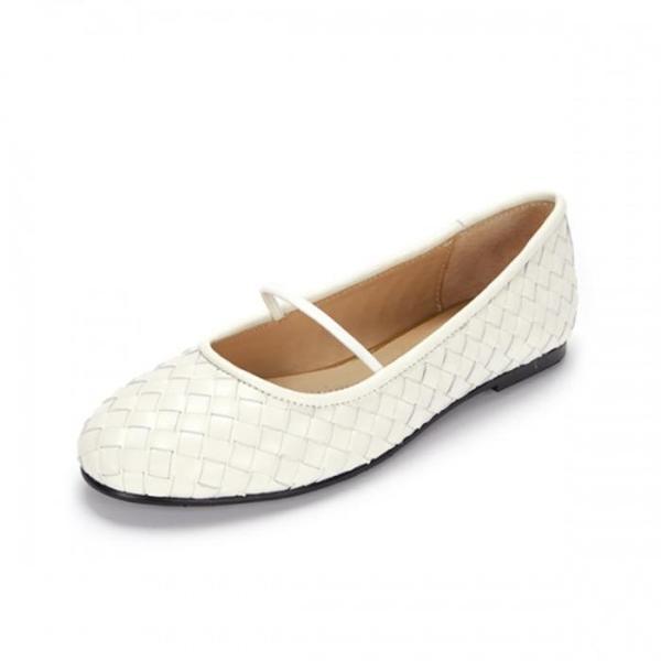 セーブゾーン07 女性 ハンドクラフトフラット ライトベージュ 516422208QQ (S16996295)