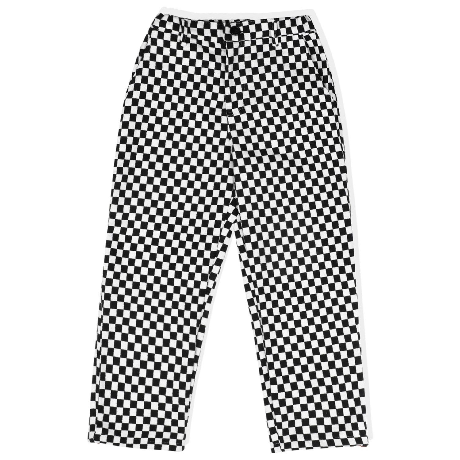 CHECKERBOARD PANTS（BLACK）