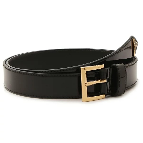 ベルト トライアングルロゴ ブラック レディース 1CC573 069 F0002