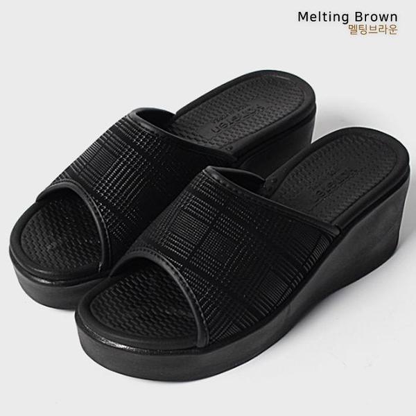 女性用厚底オフィスサンダル NC25