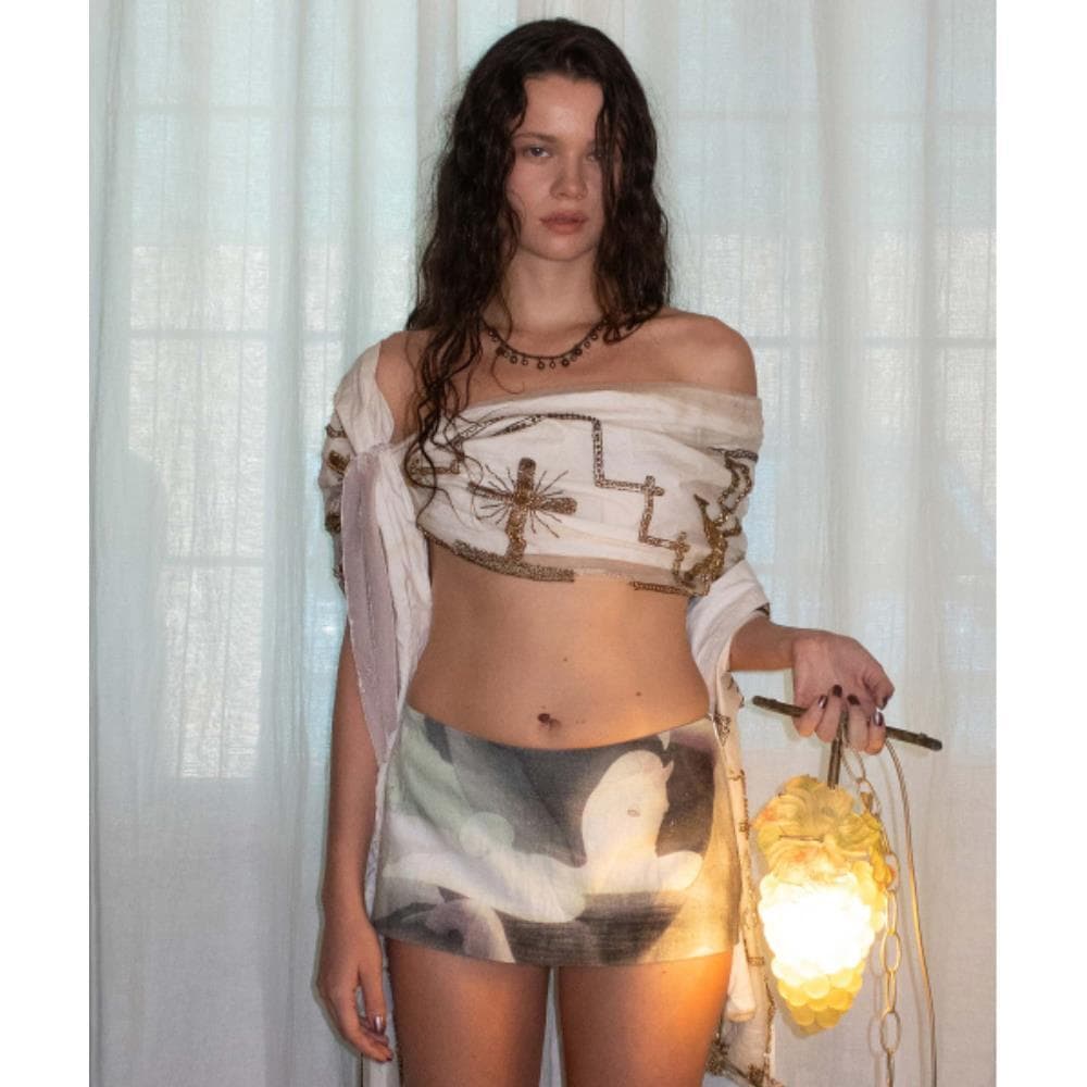 スカルプター Sculptor X Fantasia Tail Skirt Hazy Sage SC25S