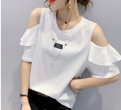 半袖デザインTシャツトップス Tシャツ ロング丈 半袖 ストレート 綿 爽やか 大人スタイル かわいい 大人可愛い きれいめ シンプル カジュアル 大人 上品 おしゃれ かっこいい 大人可愛い