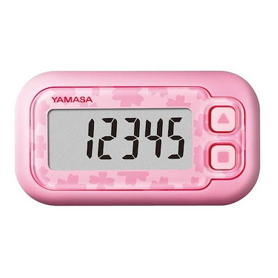他サイト： 山佐 EX-200P サクラピンク 万歩計 ポケット万歩 らくらくまんぽ YAMASAの商品画像