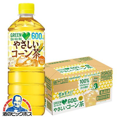 他サイト： サントリー グリーンダカラ やさしいコーン茶 600ml×1ケース/24本(024)『IAS』の商品画像