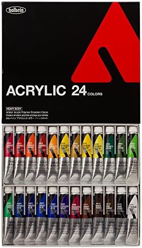 ホルベイン アクリリック カラー［ヘビーボディ］AU995 20ml 24色セット 16995