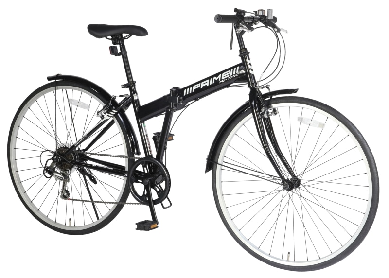 700C型 6段変速付折り畳みクロスバイク 折り畳み自転車 6sp PRIME FD-700C 自転車通勤通学 簡易組立品