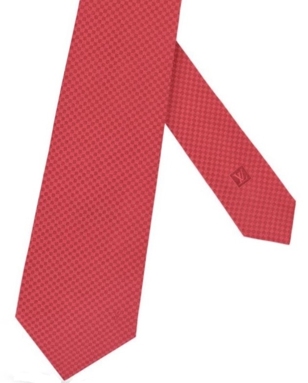 M78751 クラヴァットマイクロダミエルージュシルク（100%）ネクタイ