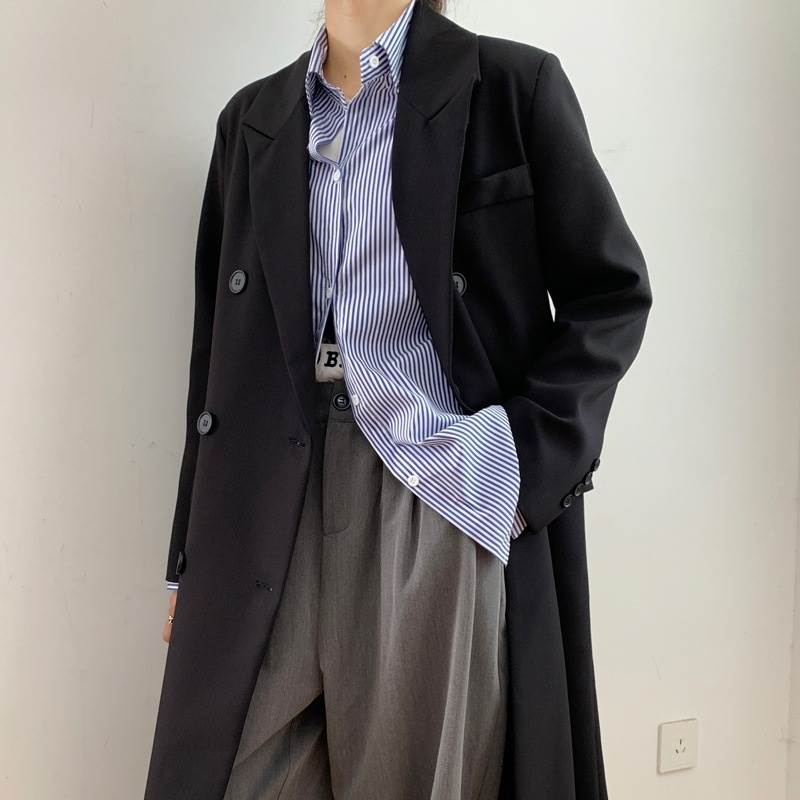 アウター コート ロングコート レディース 長袖 襟付き ポケット 前開き ダブルボタン ロング丈 バックスリット かわいい 大人可愛い きれいめ シンプル 上品 おしゃれ かっこいい カジュアル こ 6,462円